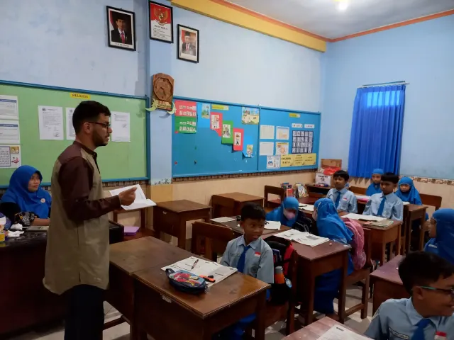 Kegiatan Native Speaker — Palestina 1 — dokumentasi 1.